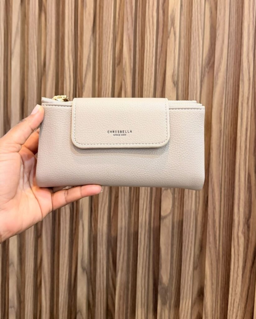 lily beige purse